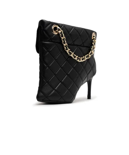 Maison Mihara Quilted Bag Detail Pin Heel Short Boots (2)